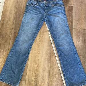 USA BLUES 2 Women's Vintage Blue Denim Jeans Size 32x34 Classic Fit